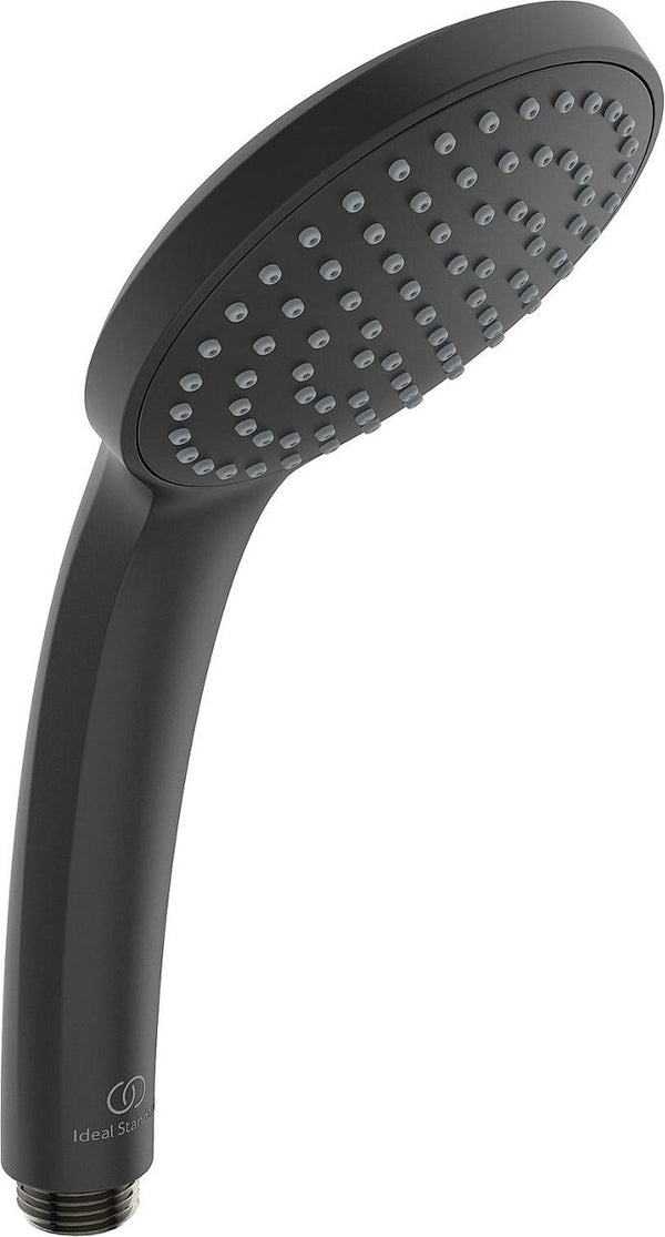 Douchette Ideal Standard Idealrain 1 jet Ø 100 mm noir mat