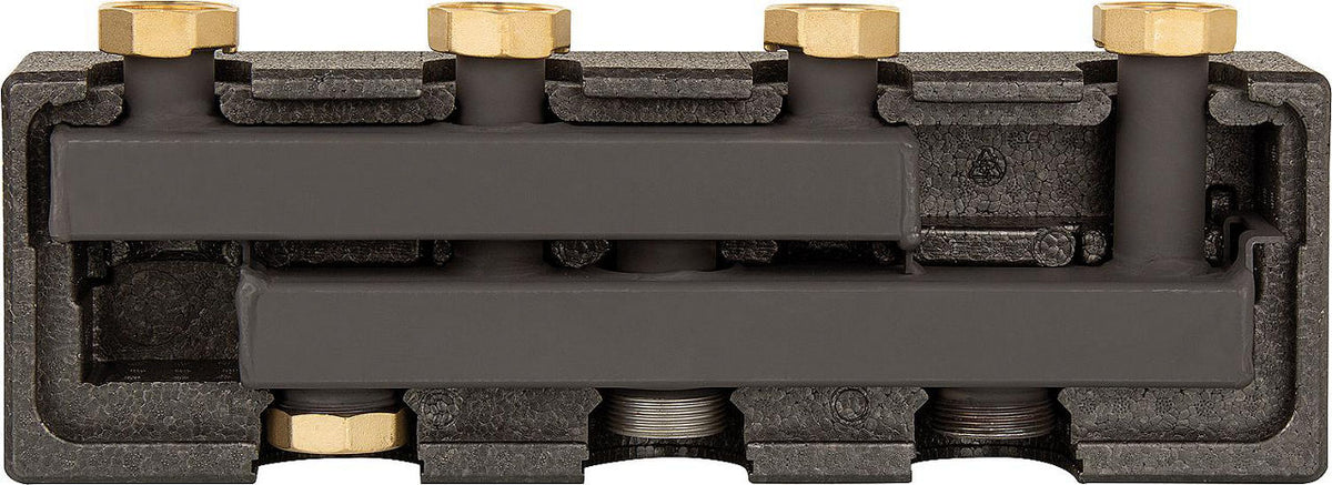 Rampe de distribution Wolf 2 circuits pour kit circuit DN 25 (1")