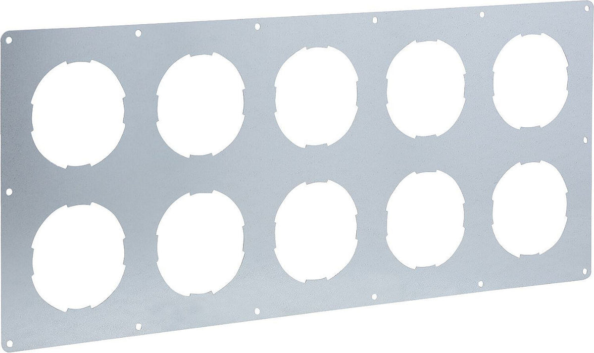 Plaque d'adaptation Wolf pour répartiteur d'air UniAir, galvanisée