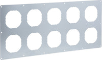 Plaque d'adaptation Wolf pour répartiteur d'air UniAir, galvanisée