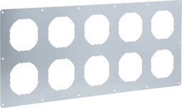 Plaque d'adaptation Wolf pour répartiteur d'air UniAir, galvanisée