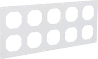 Plaque d'adaptation Wolf pour répartiteur d'air UniAir, galvanisée