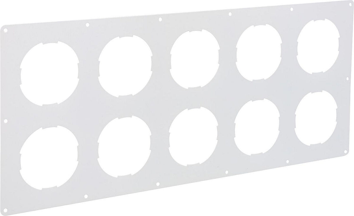 Plaque d'adaptation Wolf pour répartiteur d'air UniAir, galvanisée