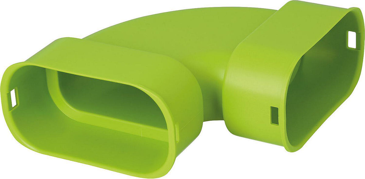 Coude 90° horizontal Wolf pour conduit plat