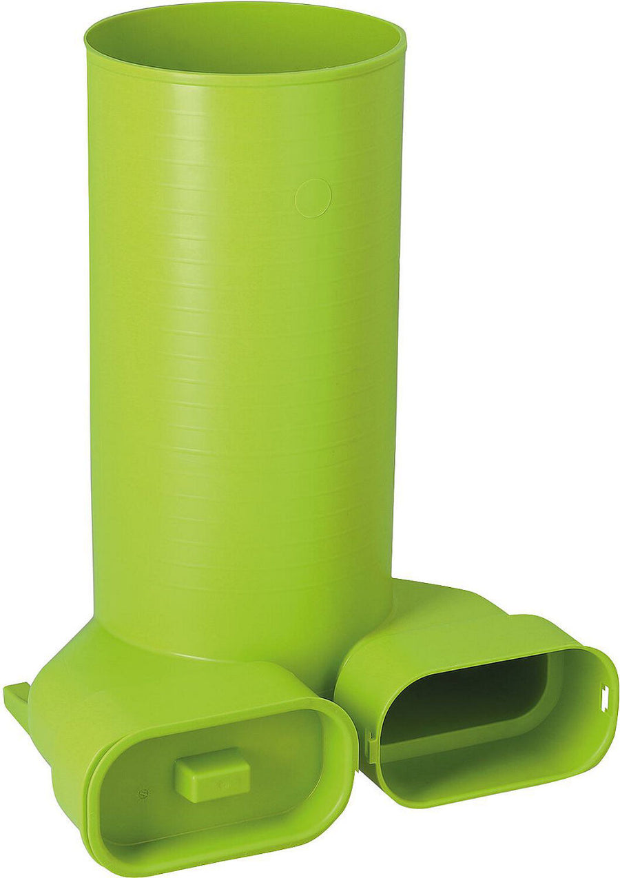 Pièce de raccordement Wolf pour bouche UniAir DN 125, conduit plat