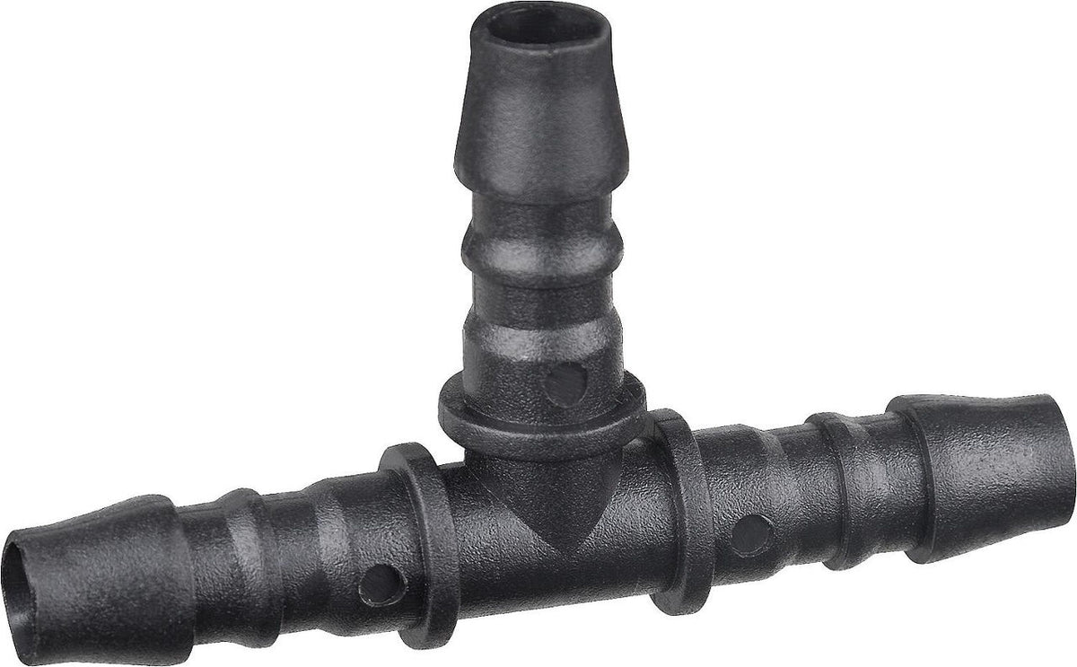 Pièce en T plastique Ø ext. 6 mm Sauermann