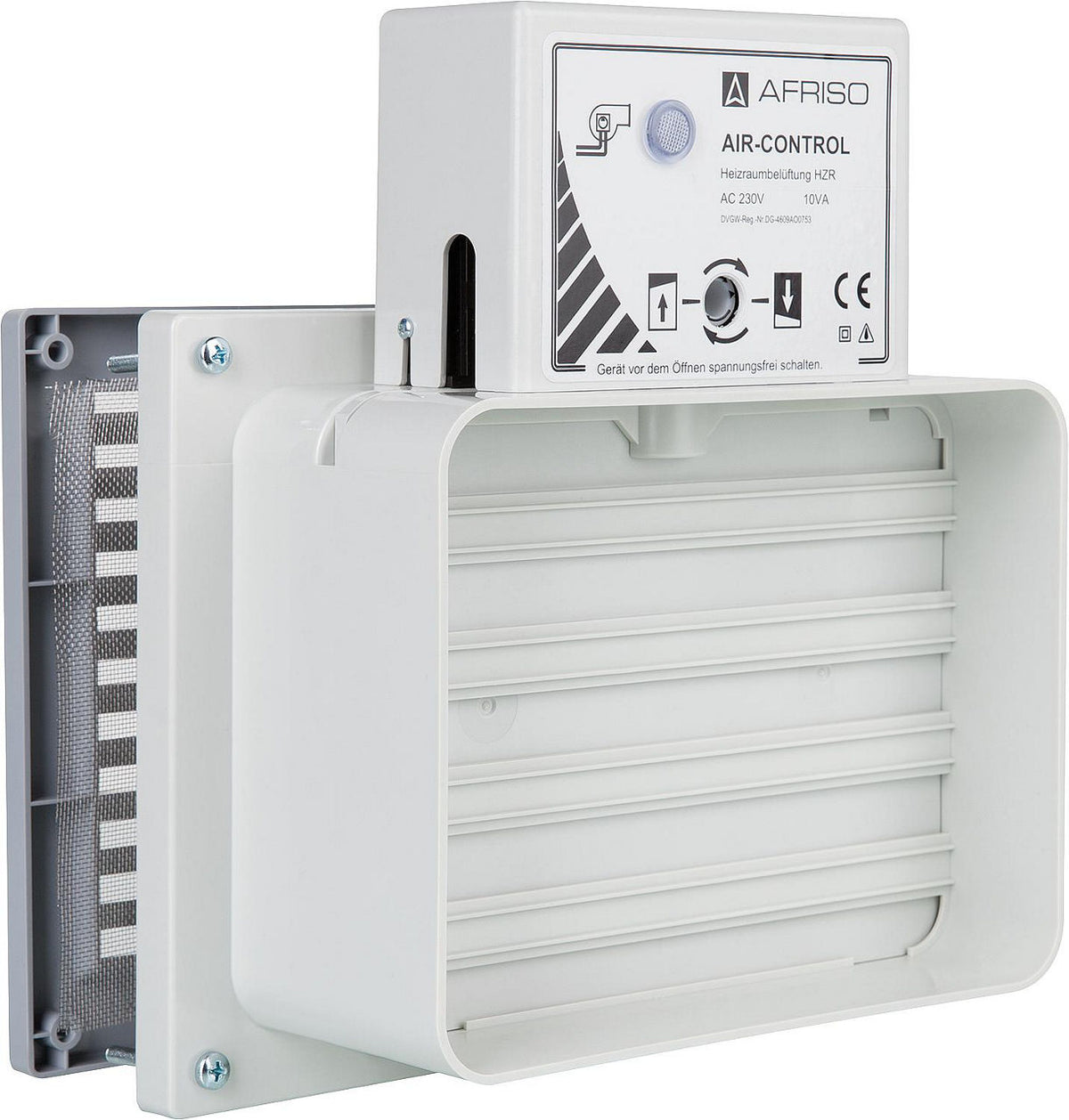 Clapet d'air motorisé pour chaufferie AFRISO Air-Control, 230 V AC