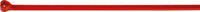 Attache-câble à ergot acier ABB Ty-Rap TYB23M, 92 x 2,4 mm, rouge