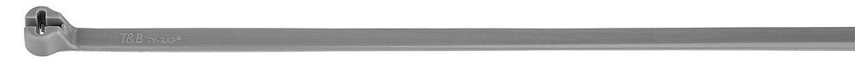 Attache-câble à ergot acier ABB Ty-Rap TY23M, 92 x 2,4 mm