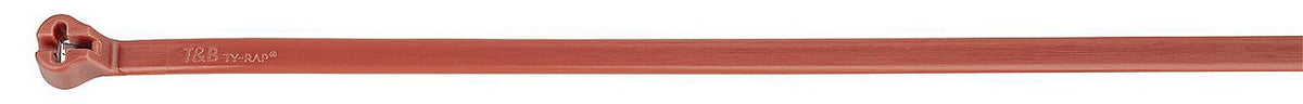 Attache-câble à ergot acier ABB Ty-Rap TY25M, 186 x 4,8 mm