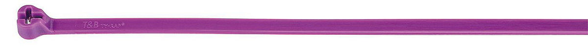 Attache-câble à ergot acier ABB Ty-Rap TY28M, 360 x 4,8 mm