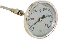 Thermomètre de fumée AFRISO RT 80, Ø 80 mm
