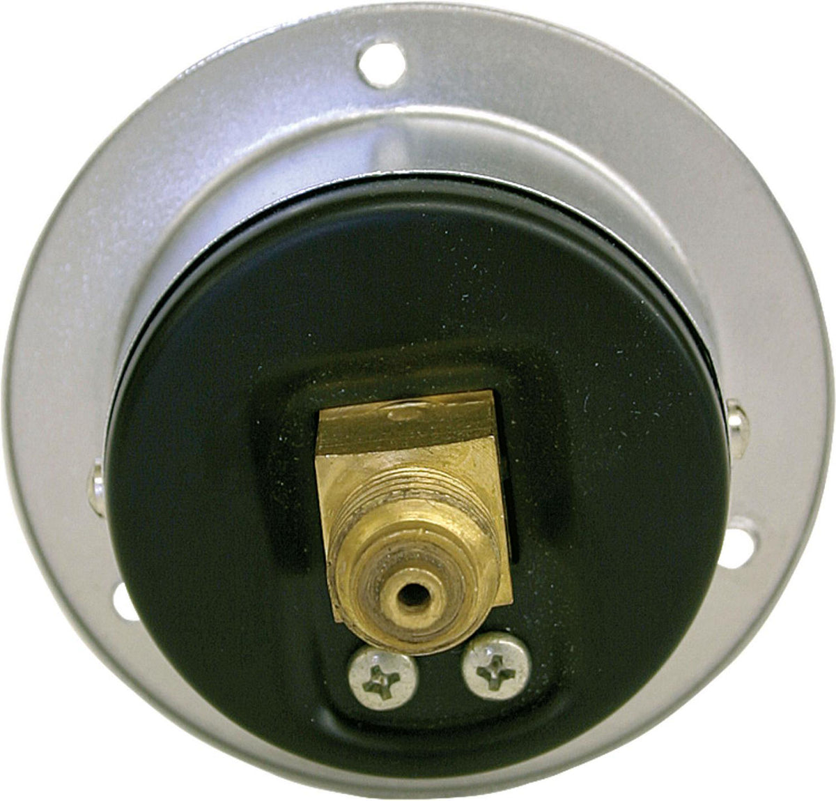 Manomètre AFRISO à encastrer, boîtier en tôle d'acier, Ø 50 mm, DN 8 (1/4"), 0-4 bar