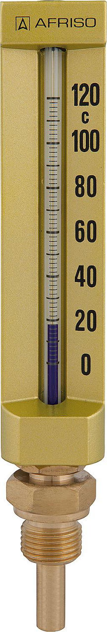 Thermomètre de machine AFRISO VMTh, droit, DN 15 (1/2")