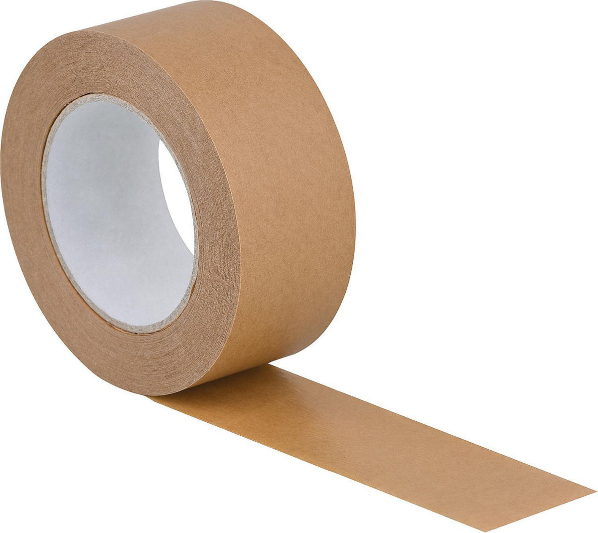 Ruban adhésif d'emballage en papier kraft marron 50 mm × 66 m