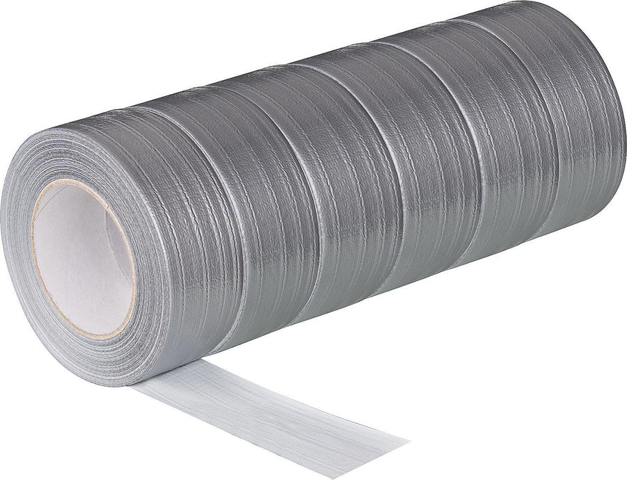Set de rubans adhésifs blindés PE argent 48 mm × 50 m, 6 pièces