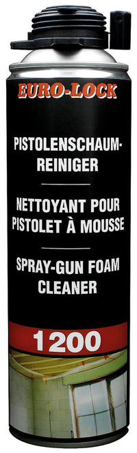 Nettoyant pour mousse PU Euro-Lock LOS 1200, aérosol 500 ml