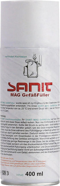 Remplisseur de vase d'expansion SANIT-CHEMIE MAG (R 290), aérosol 400 ml
