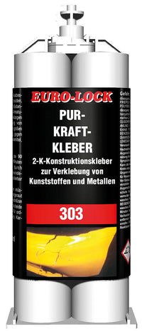 PUR Adhésif Kraft 2K EURO-LOCK LOS 303 Cartouche double 50g