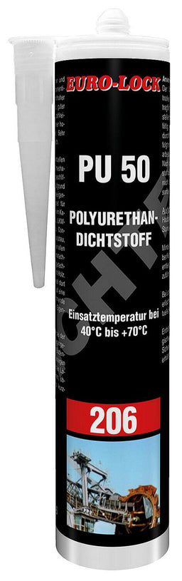 Polyurethane PU50 EURO-LOCK LOS 206 cartouche 310ml