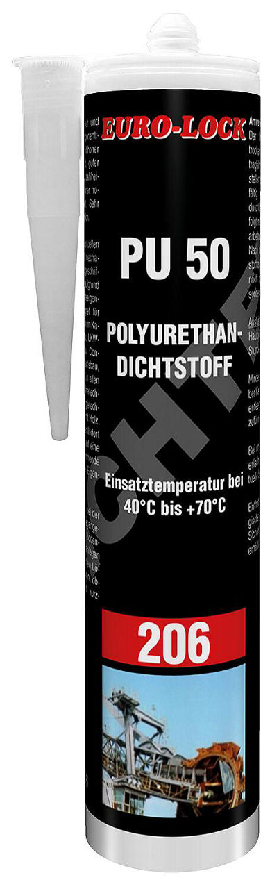 Polyurethane PU50 EURO-LOCK LOS 206 cartouche 310ml