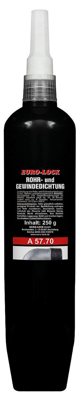 Produit d'étanch. raccord fileté résist. moy., EURO-LOCK A 57.70 flacon doseur 250g