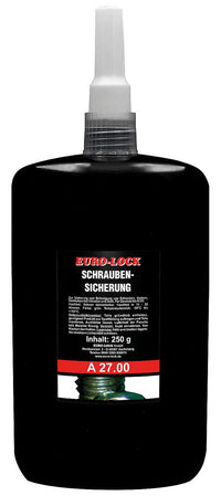 Agent de blocage des vis, haute résistance, EURO-LOCK A 27.00 flacon doseur 250g