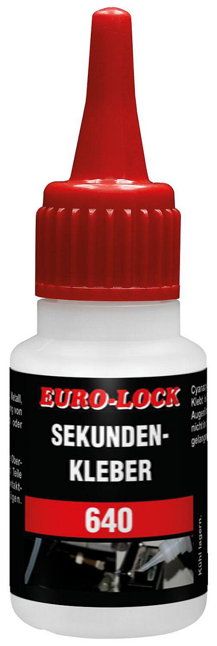 Adhésif très rapide EURO-LOCK E 640 (pour bijoux) flacon doseur 20g
