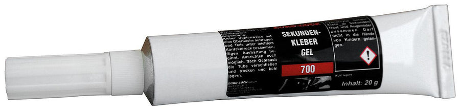 Adhésif très rapide EURO-LOCK E 700 GEL (remplissage) tube 20g