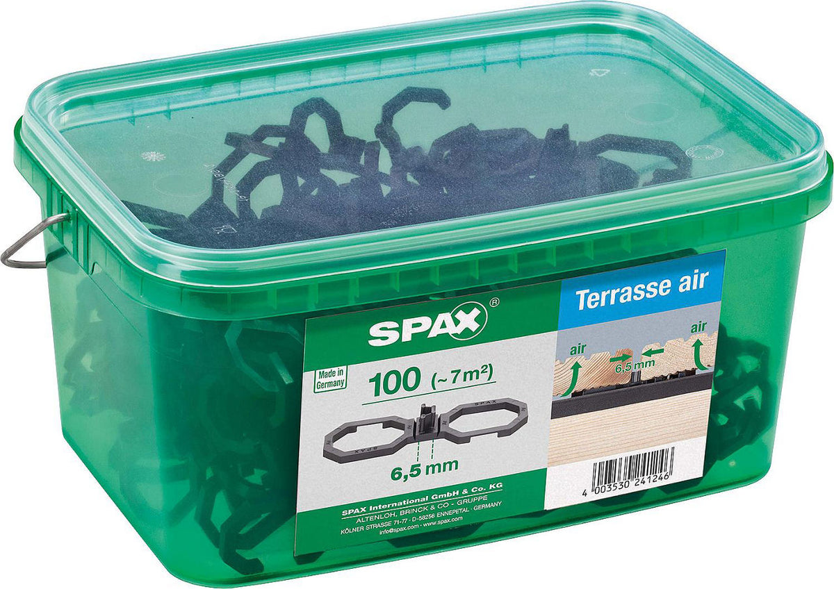 Espaceur de pose SPAX pour lames de terrasse
