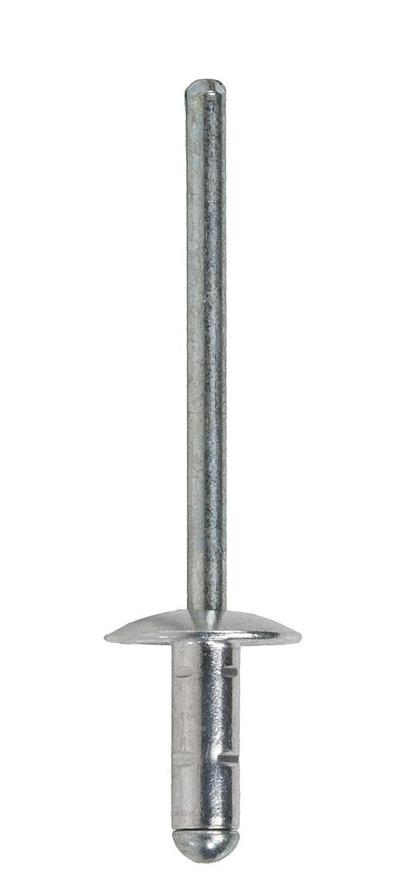 Rivets borgnes PolyGrip® aluminium / acier, grande tête