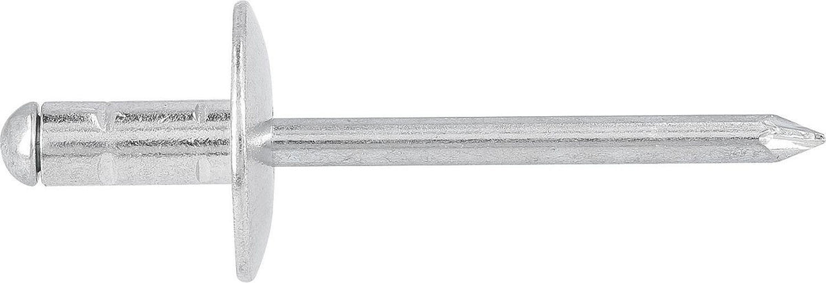 Blindnieten PolyGrip® Alu / Stahl, Flachrundkopf