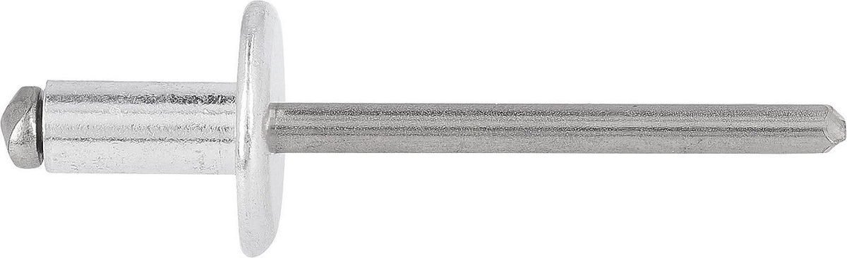 Rivets borgnes aluminium / inox, grande tête