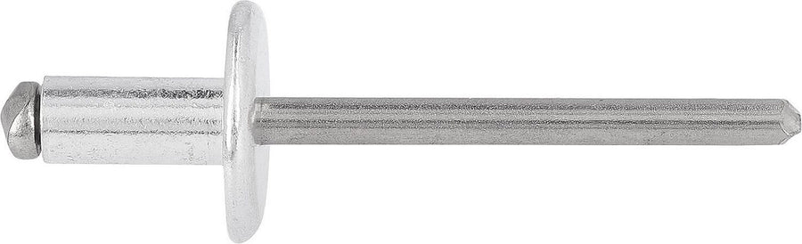 Rivets borgnes aluminium / inox, grande tête