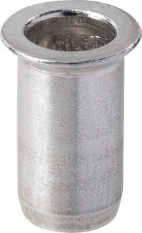 Écrous à sertir borgnes aluminium, tête fraisée