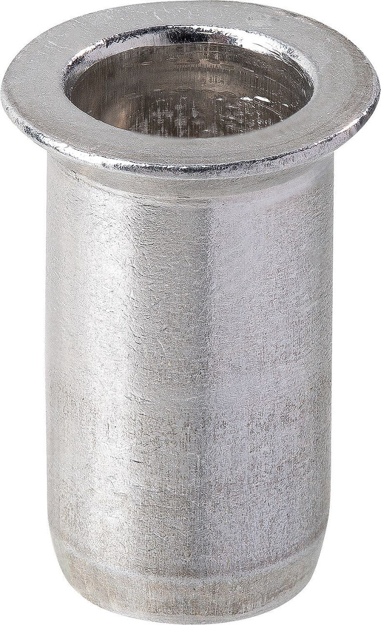 Écrous à sertir borgnes aluminium, tête fraisée