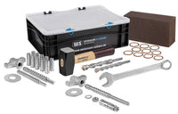 Kit d'accessoires WS pour le montage d'unités de carottage, 36 pièces