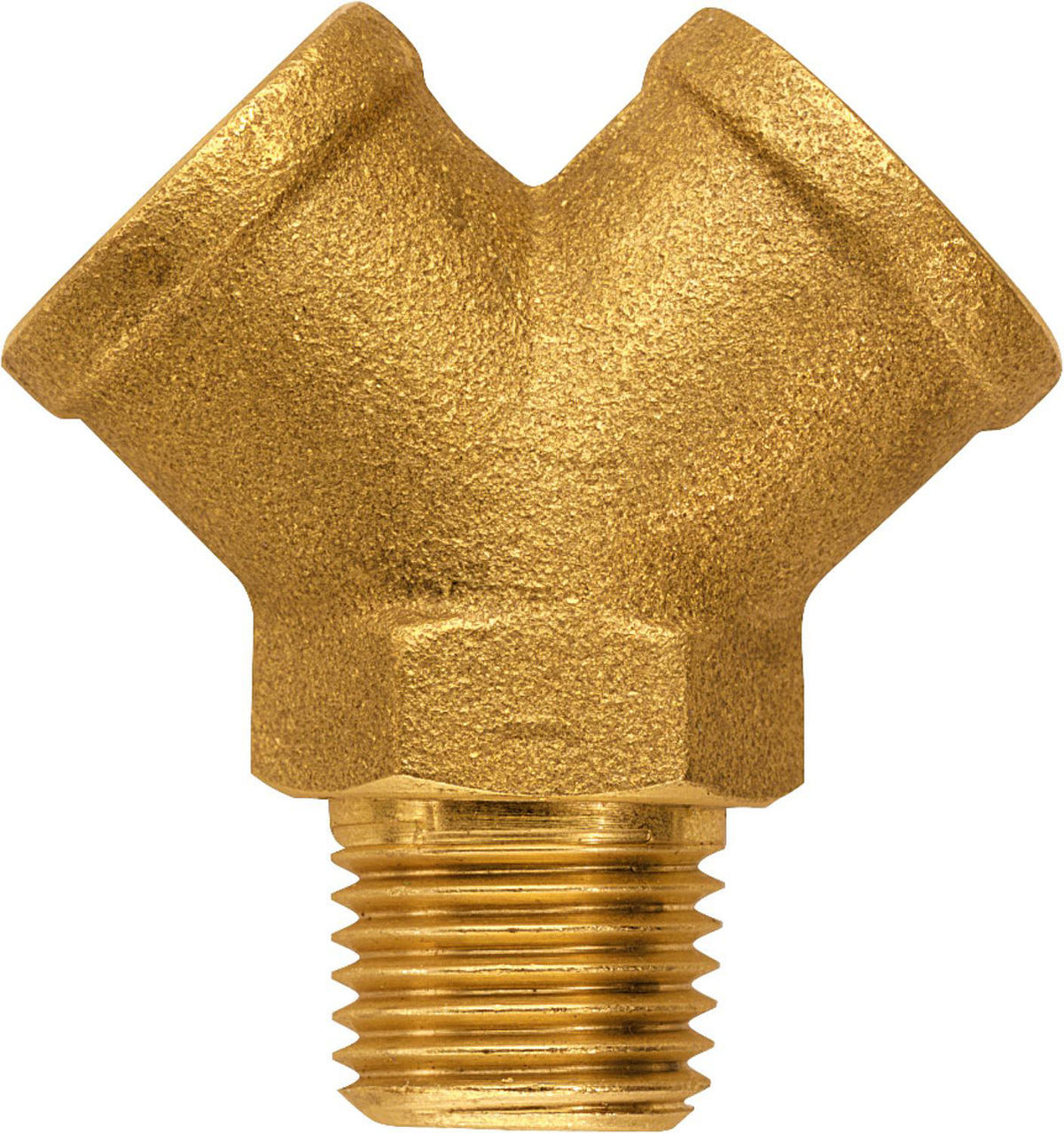 Raccord laiton Y (F/M/F)