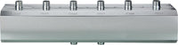 Collecteur-répartiteur de chauffage type HVI à séparation thermique avec isolation, DN 25 (1") – 50 kW