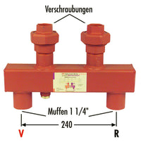 Découpleur hydraulique MAGRA type WST 60-24 pour collecteur 60-12,5 et F 87-12,5