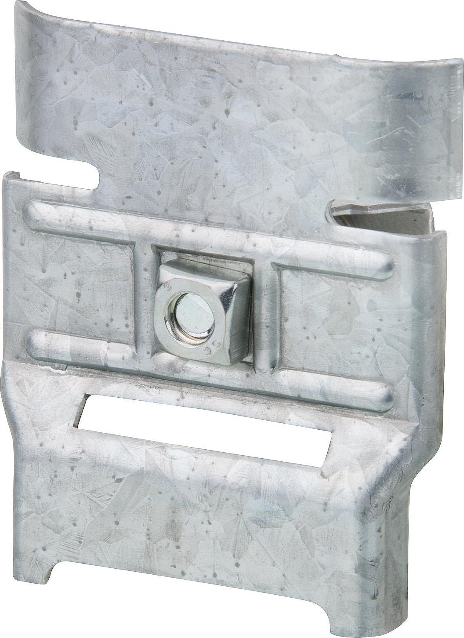 Support de serrage pour radiateur à tubes, type 555, acier galvanisé