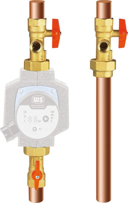 Kit de circuit de chauffage PAW K5 (départ K2 + retour K3)