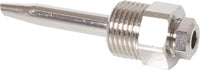 Fourreau en laiton chromé pour sonde de départ/sonde de chaudière raccord 1/2" mâle