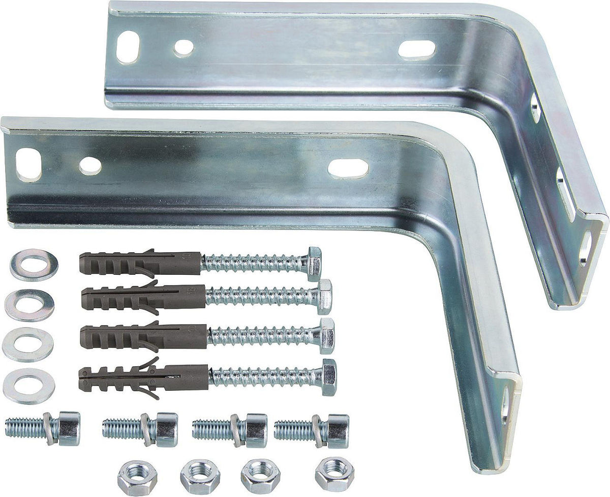 Jeu de supports muraux PAW pour modules DN 25/DN 32, distance au mur 100/125/150 mm
