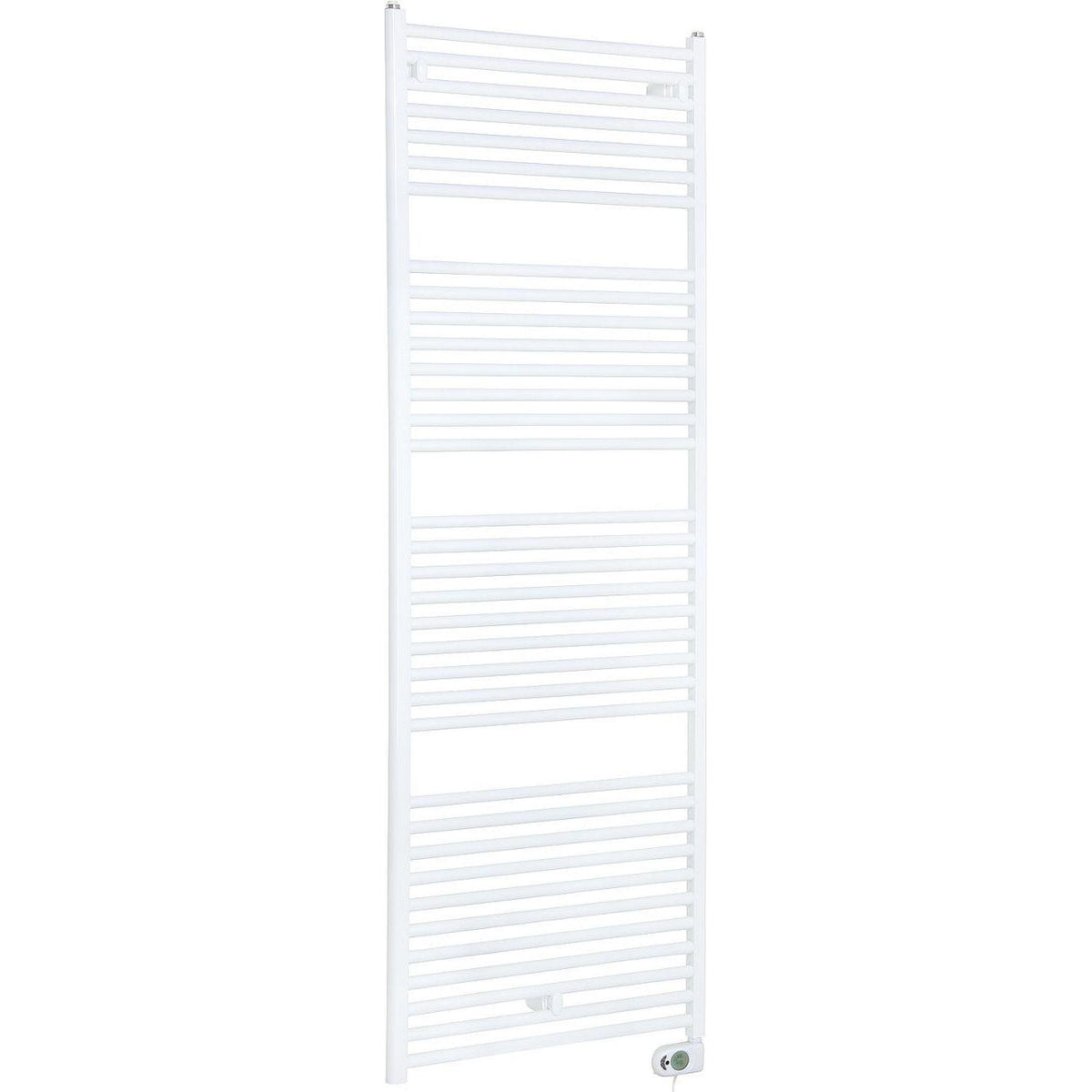 Radiateur sèche-serviettes électrique en aluminium fondital eCool ED, blanc RAL 9010
