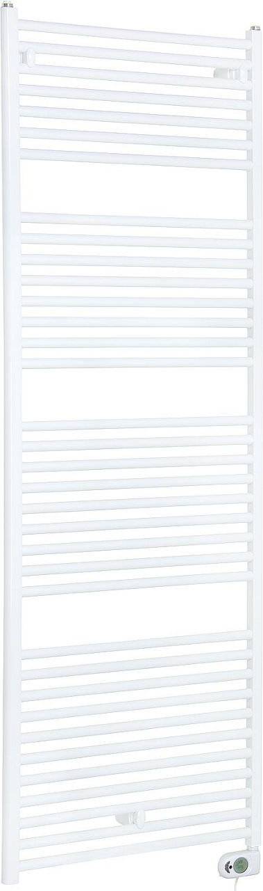 Radiateur sèche-serviettes électrique en aluminium fondital eCool ED, blanc RAL 9010