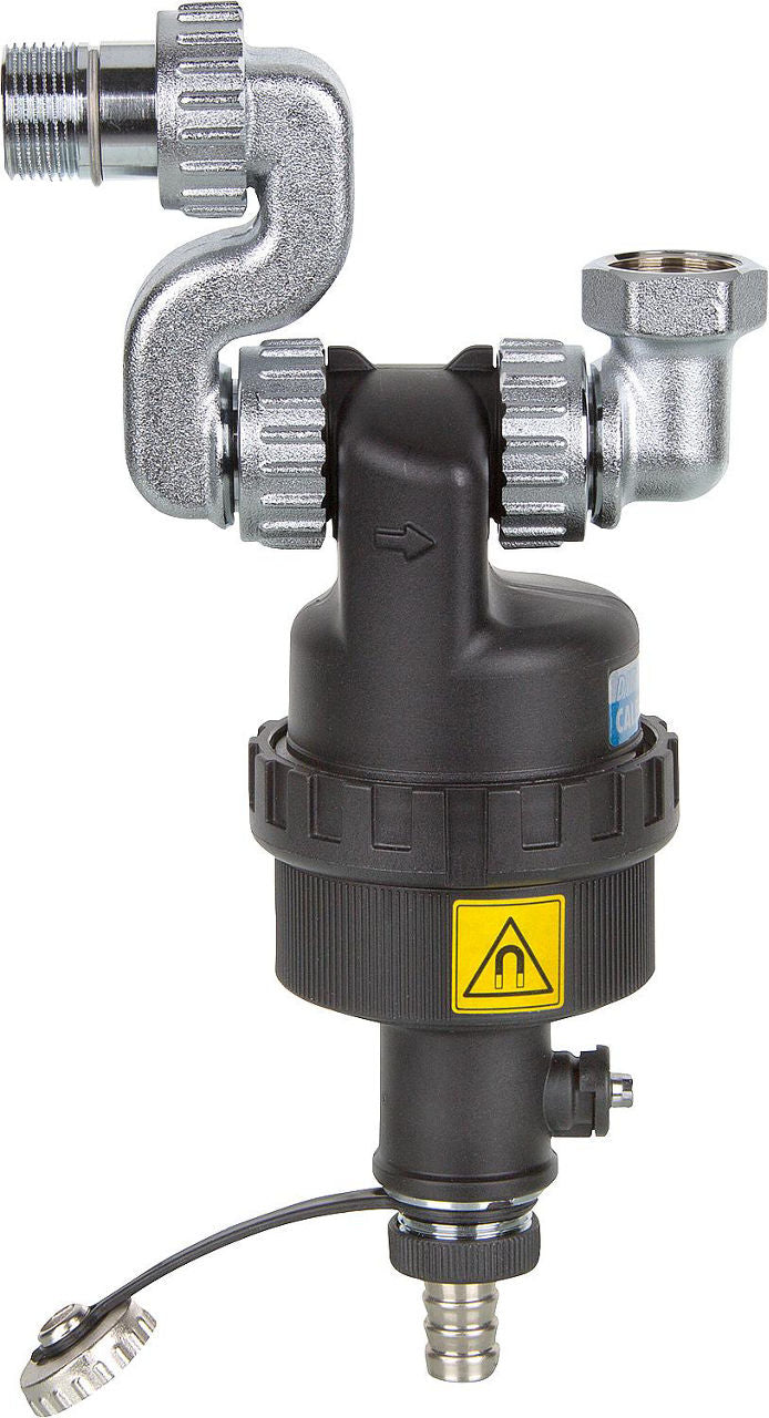 Désemboueur DirtmagSlim avec aimant type 545105 DN 20 (3/4") mâle x femelle raccord excentrique