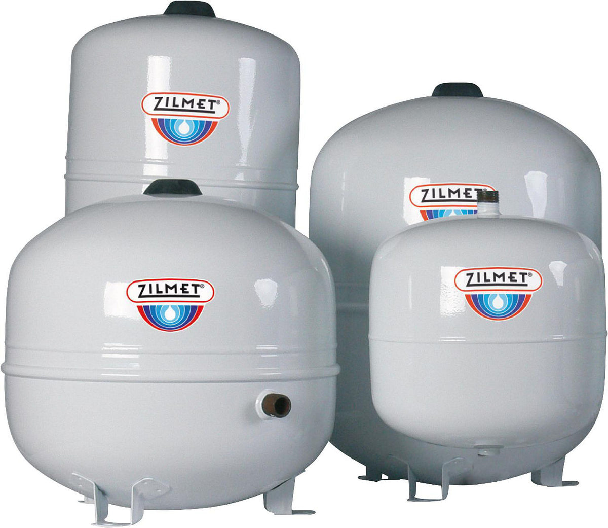 Vase d'expansion à membrane ZILMET® Zilflex H, blanc