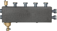 Collecteur-répartiteur combiné mut avec découpleur hydraulique et désemboueur magnétique DN 25 (1") – 58 kW