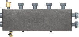 Collecteur-répartiteur combiné mut avec découpleur hydraulique intégré DN 25 (1") – 83 kW, 3 m³/h